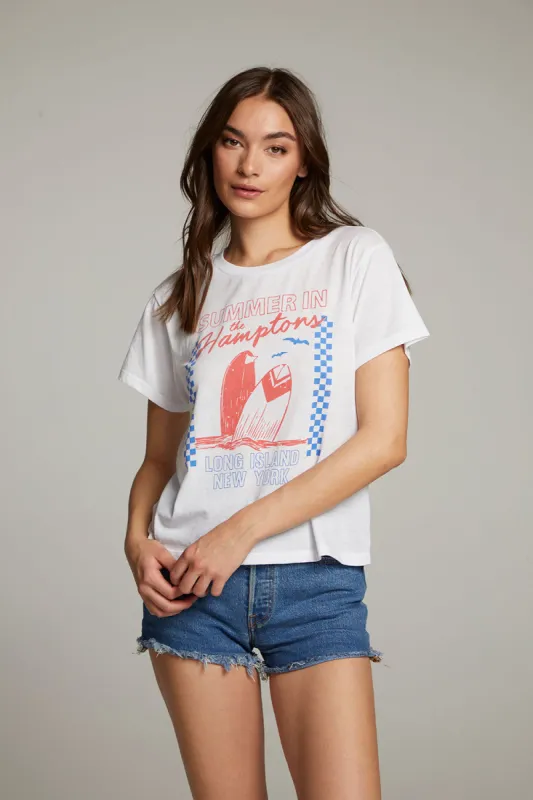 The Hamptons Crewneck Tee sold by Chaser