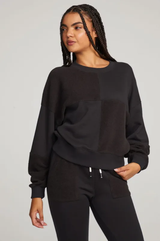 Marie Licorice Pullover sold by Chaser
