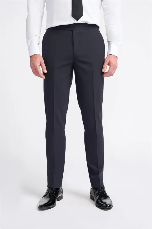 Aspen Midnight Navy Trouser Without Tape sold by House of Cavani