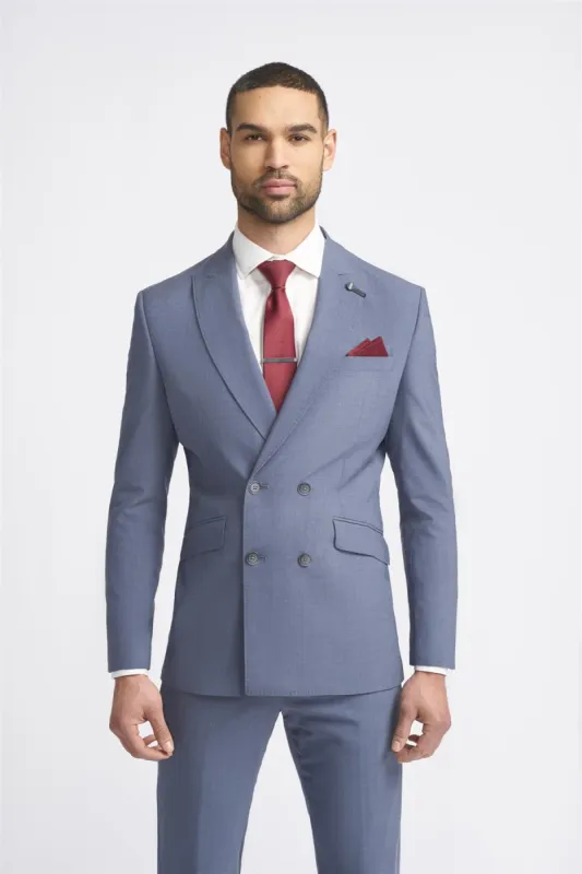 Victorious Dove Double Breaste Blazer sold by House of Cavani