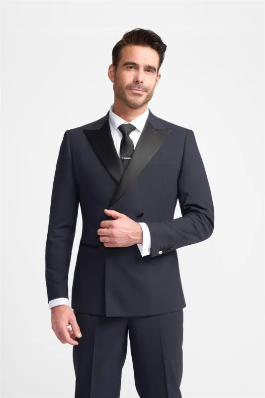 Aspen D/B Navy Blazer sold by House of Cavani