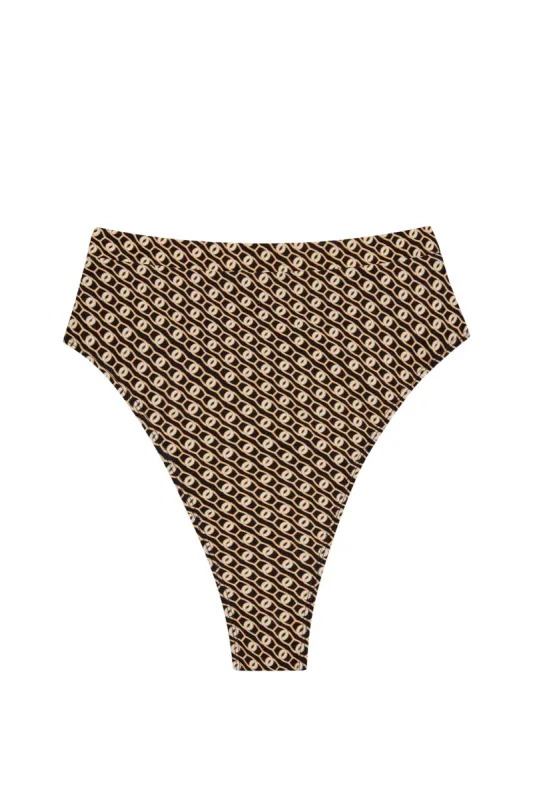 Riviera Bottom - Geo Lynx sold by Monday Swimwear