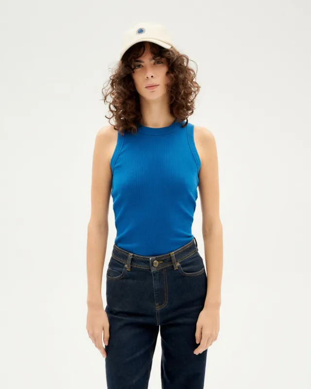Juliette Sleeveless Top Blue sold by Ivalo.com