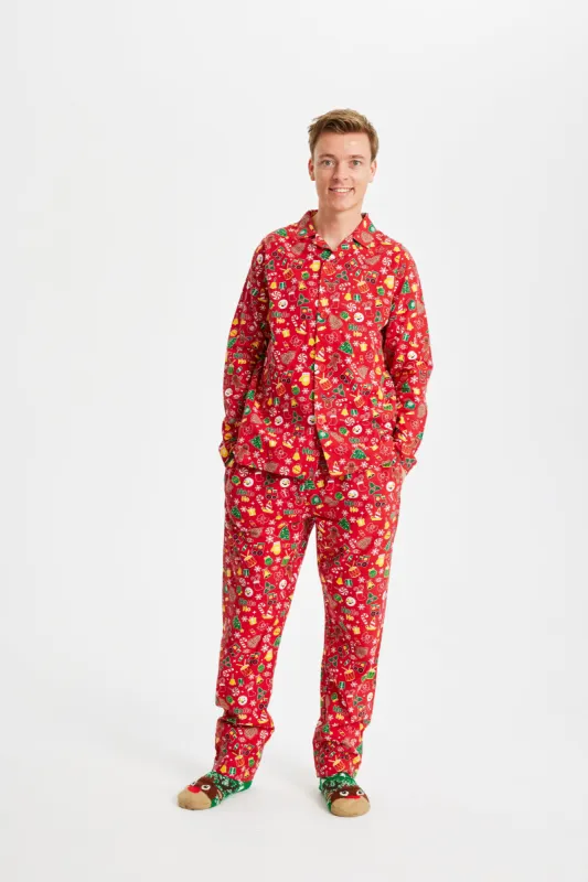 Crazy Christmas Pajamas Flannel - Men sold by Christmas Sweats