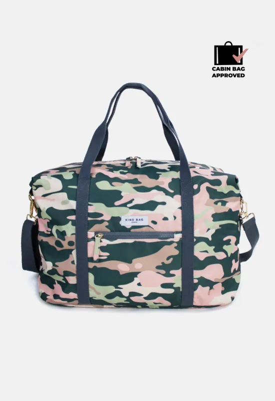 Weekender Bag | Camouflage sold by Kind Bag