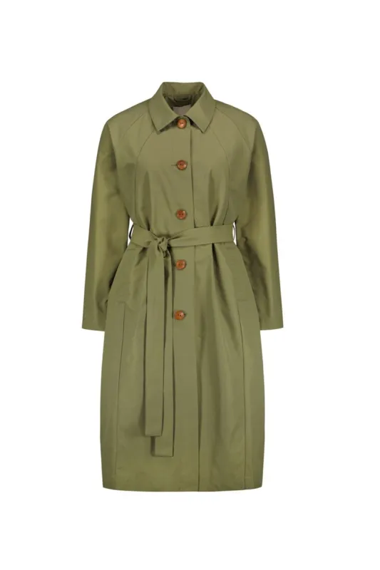 Usva Trench Coat Water Green sold by Ivalo.com