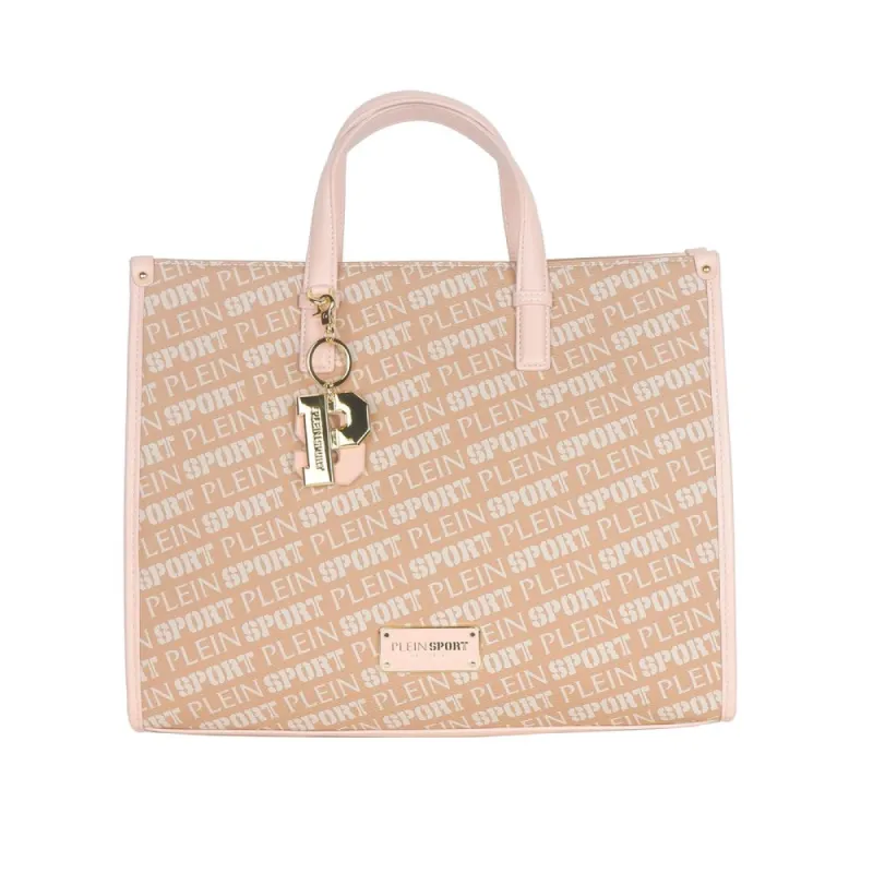 Pink Polyamide Women Shoulder Bag sold by Louxly