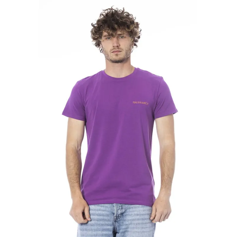 Purple Cotton T-Shirt sold by Louxly