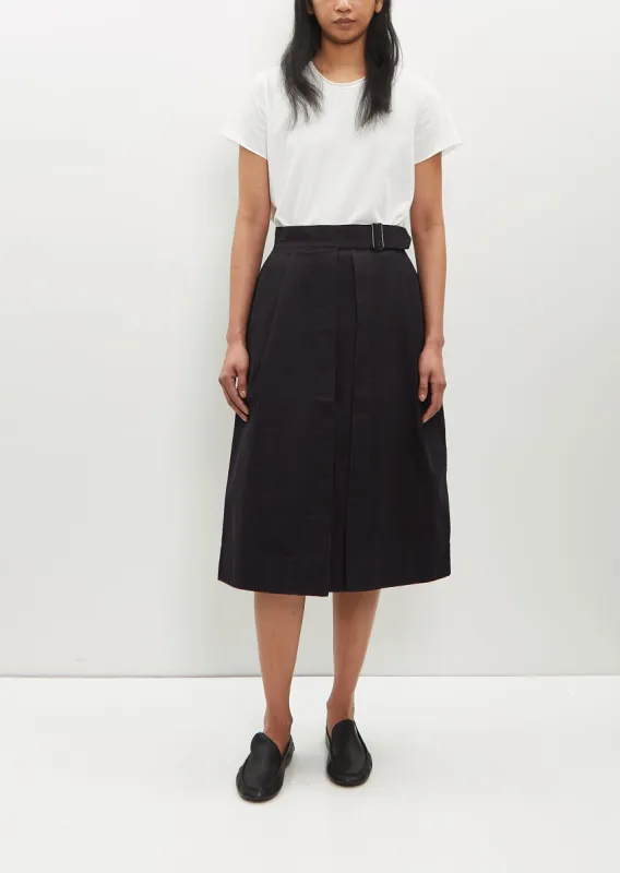 Margaret Howell｜SKIRTS (MHL CINCH WAIST SKIRT - INDIGO Cinch Waist Skirt — Indigo | Parallel