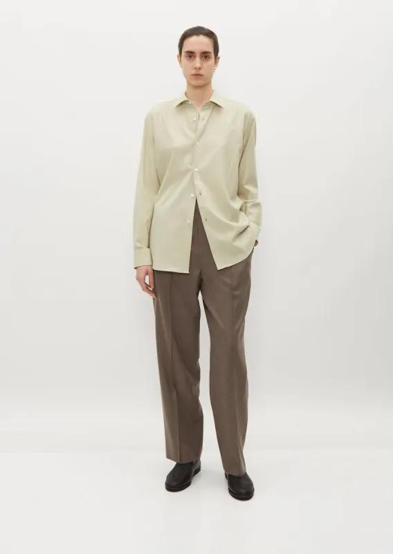Super Light Wool Slacks sold by La Garconne