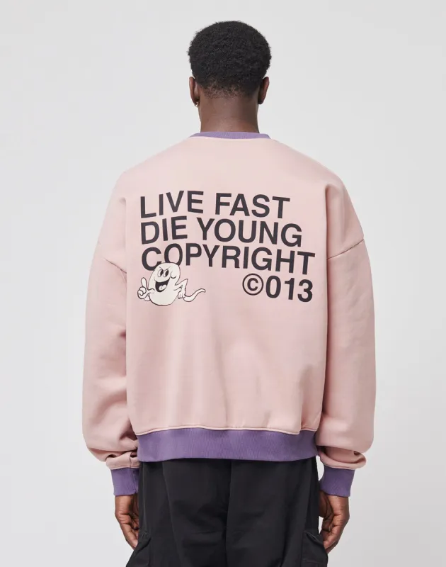 Copyright Sweater sold by Live Fast Die Young