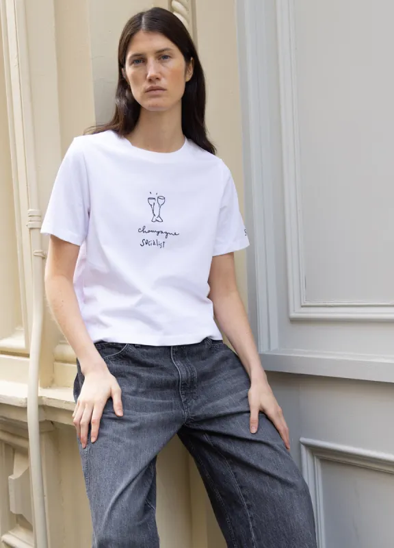 Champagne T-Shirt sold by Sea New York