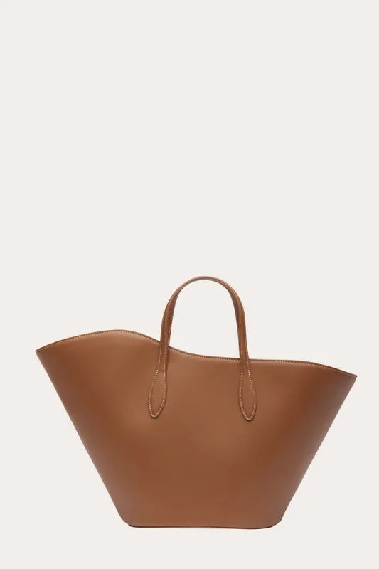 Open Tulip Tote Medium Chestnut sold by Little Liffner