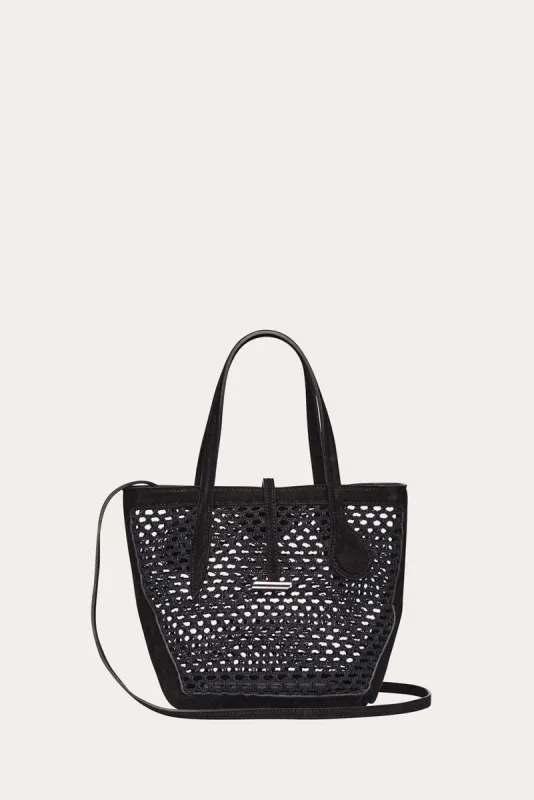 Sprout Tote Mini Black Crochet - 40% off sold by Little Liffner