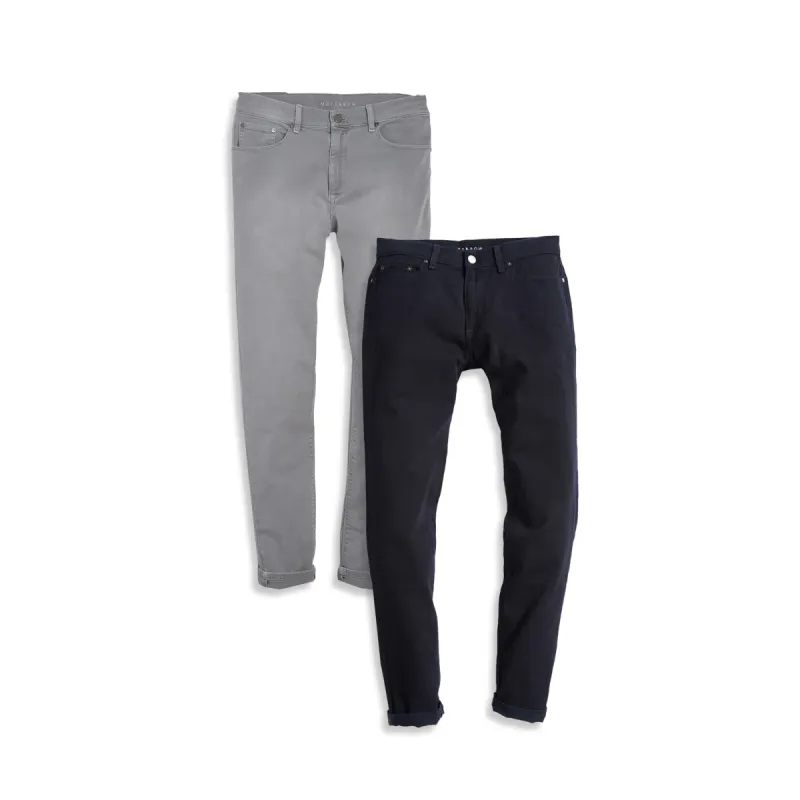 Slim Mercer Jeans 2-Pack sold by Mott & Bow