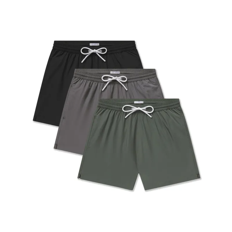 The Swim Trunk 3-Pack sold by Mott & Bow