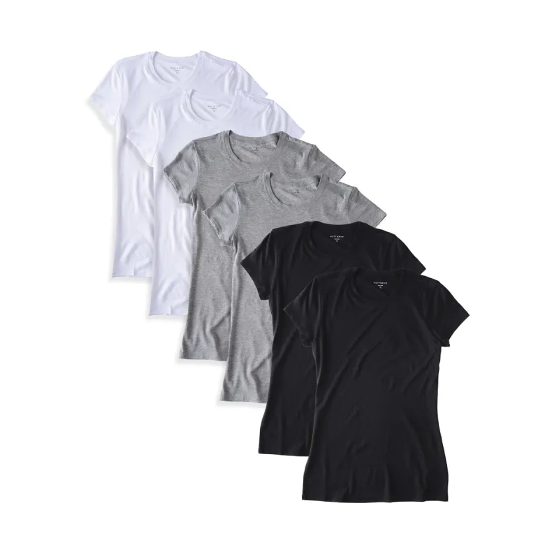 Fitted Crew Marcy 6-Pack sold by Mott & Bow