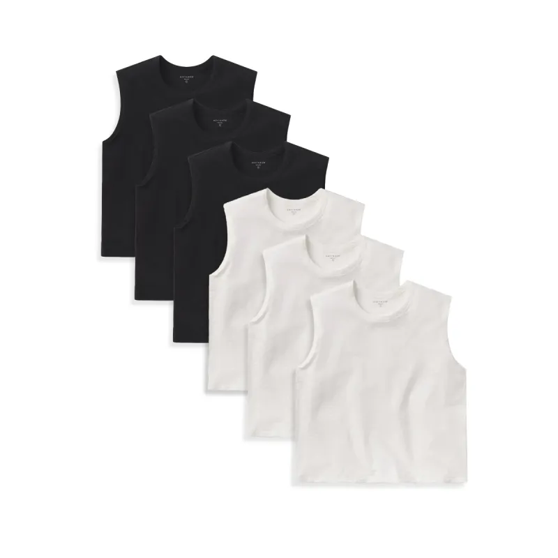 Relaxed Slub Tank 6-Pack sold by Mott & Bow
