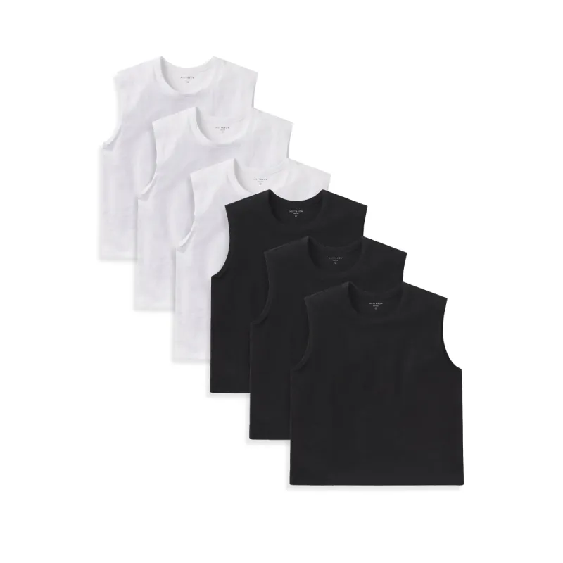 Relaxed Slub Tank 6-Pack sold by Mott & Bow