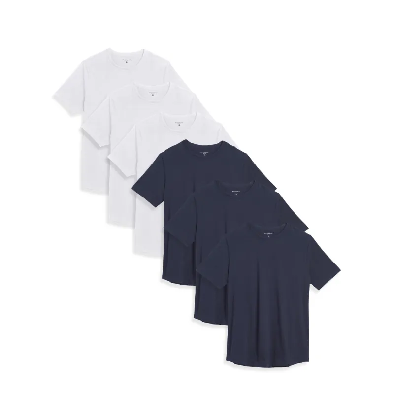Curved Hem Driggs 6-Pack sold by Mott & Bow