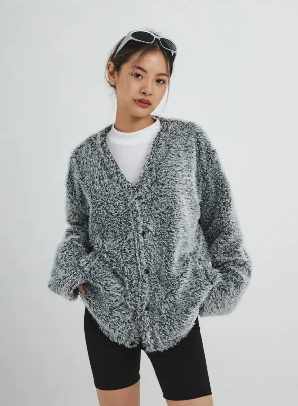 Loose Fit Cardigan Unisex CS14 sold by Lewkin