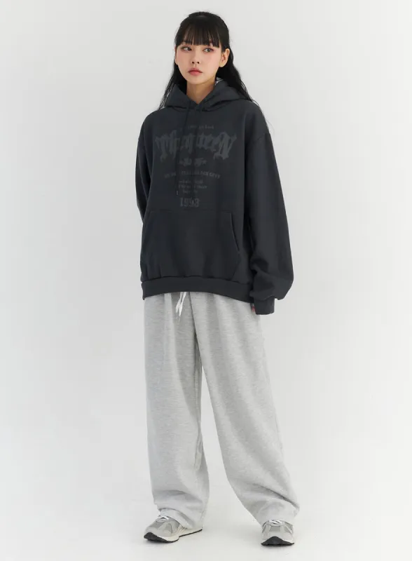 Wide Fit Banded Sweat Pants CO330 sold by Lewkin