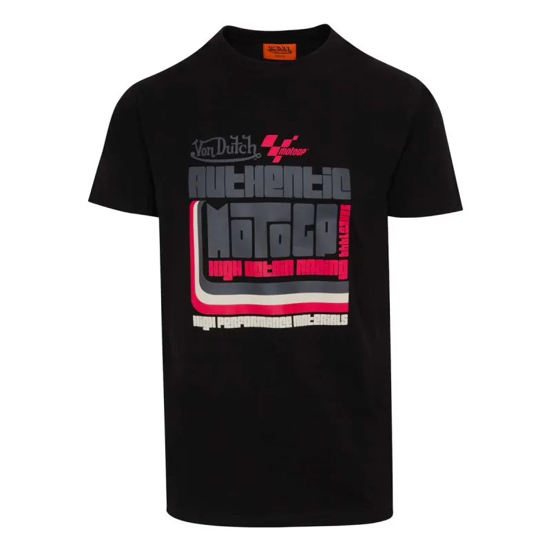 Von Dutch Authentics High Performance Red & Black SS Tee sold by Von Dutch