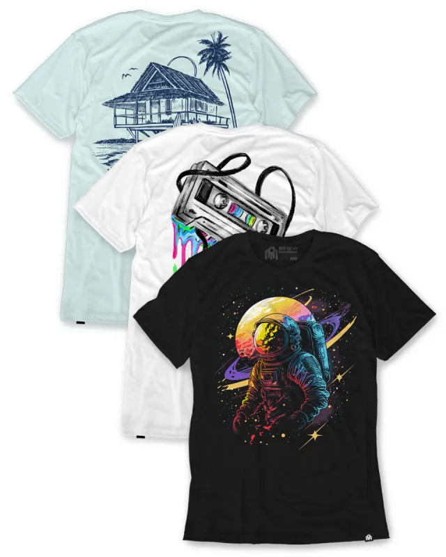 Custom 3 Pack Graphic Tee sold by INTO THE AM