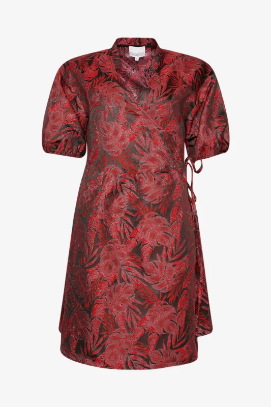 Alaska Aya Dress Red/Black sold by Noella Fashion