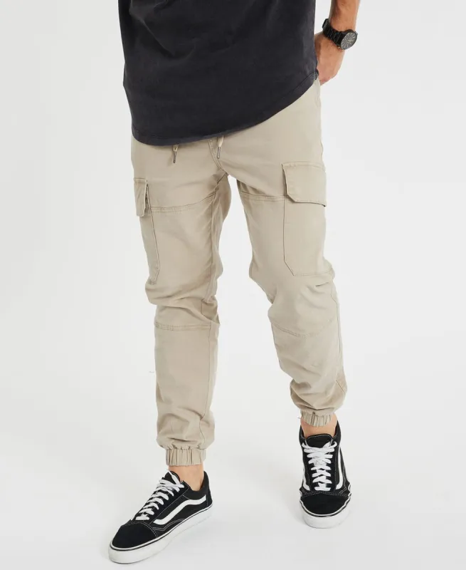 Thundercat Jogger Pants Sandstone sold by Neverland