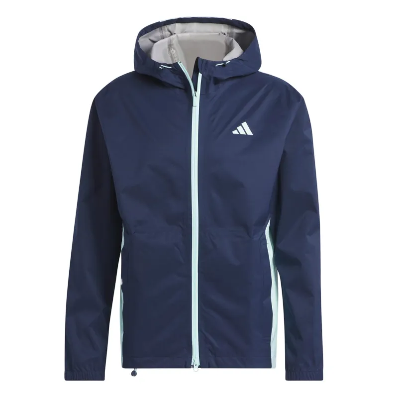 adidas Golf RAIN.RDY Full Zip Waterproof Jacket - Collegiate Navy sold by Original Green