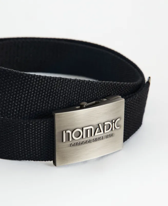 Trail Webbing Belt Black sold by Neverland