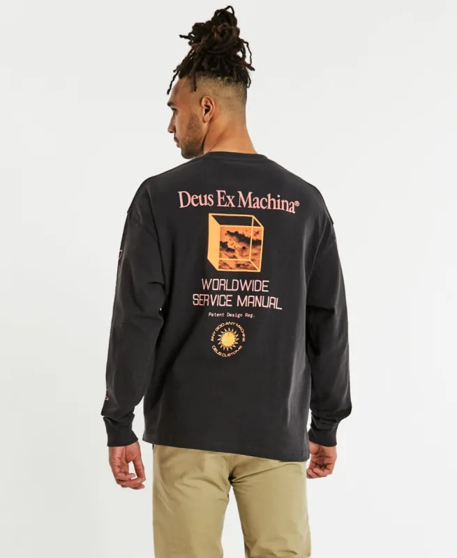 Nimbus Long Sleeve T-Shirt Anthracite sold by Neverland