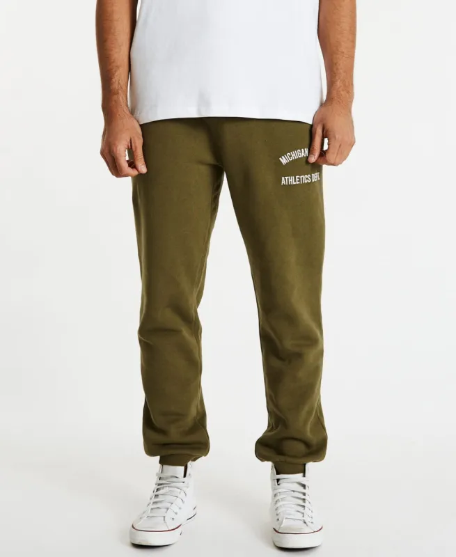 NCAA Athletics Dept Track Pants Olive sold by Neverland