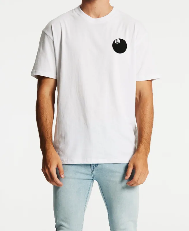 8 Ball T-Shirt White sold by Neverland