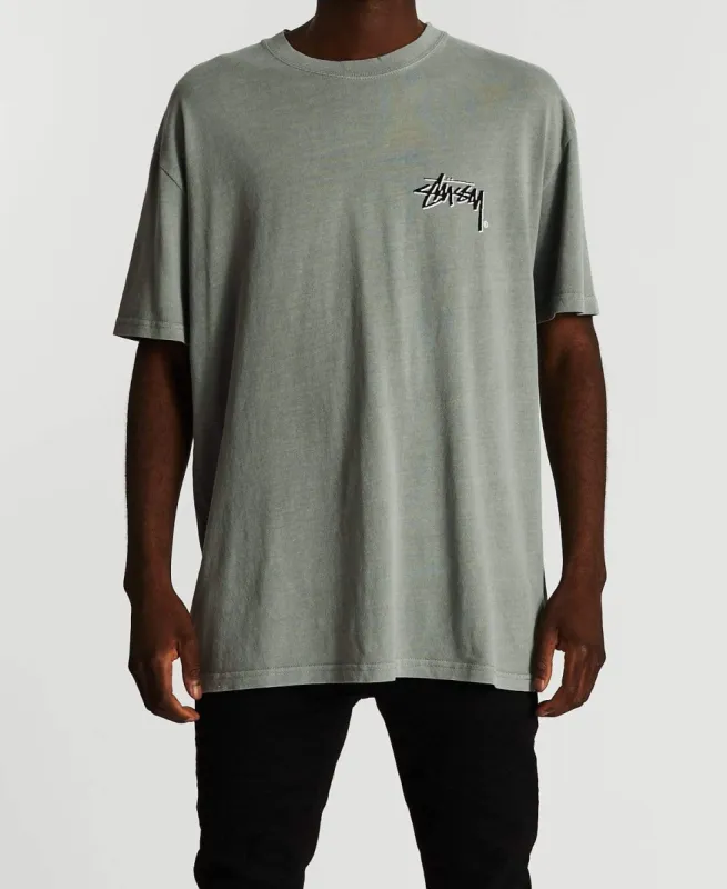 Shadow Stock T-Shirt Pigment Pale Grey sold by Neverland