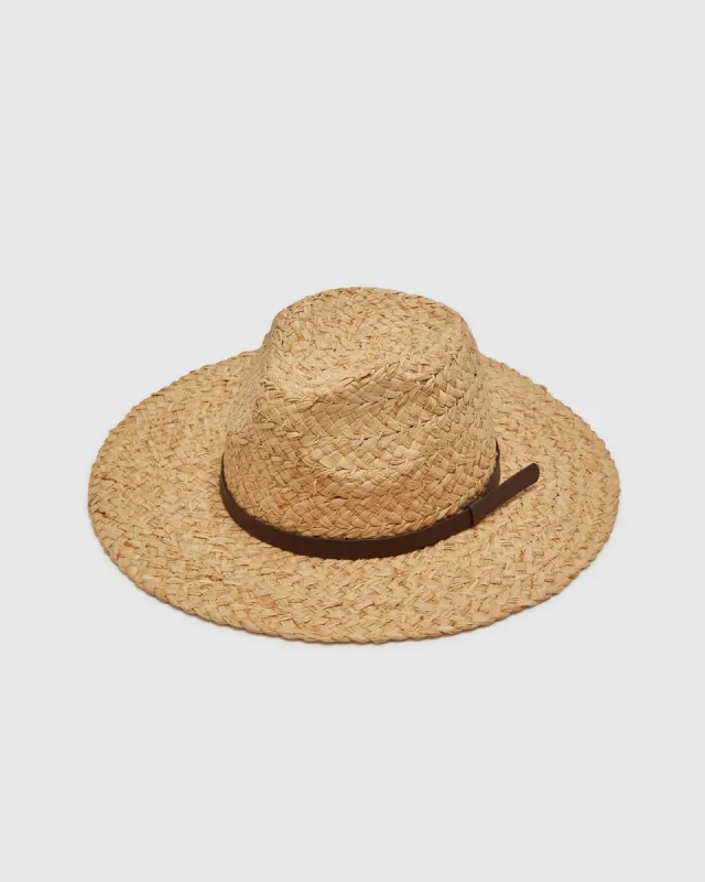 Walker Raffia Brd Hand Sewn Hat sold by Oxford Shop