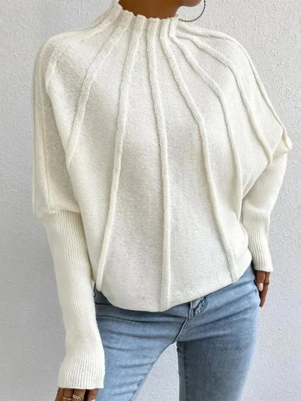 Simple Dolman Sleeve Sweater sold by Like My Choice