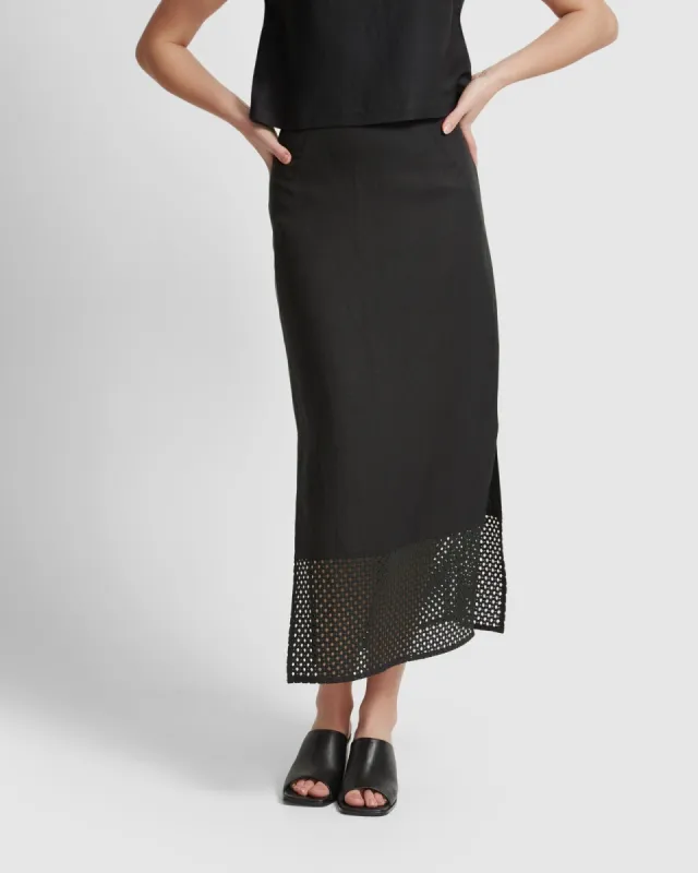 Mia Lace Skirt sold by Oxford Shop