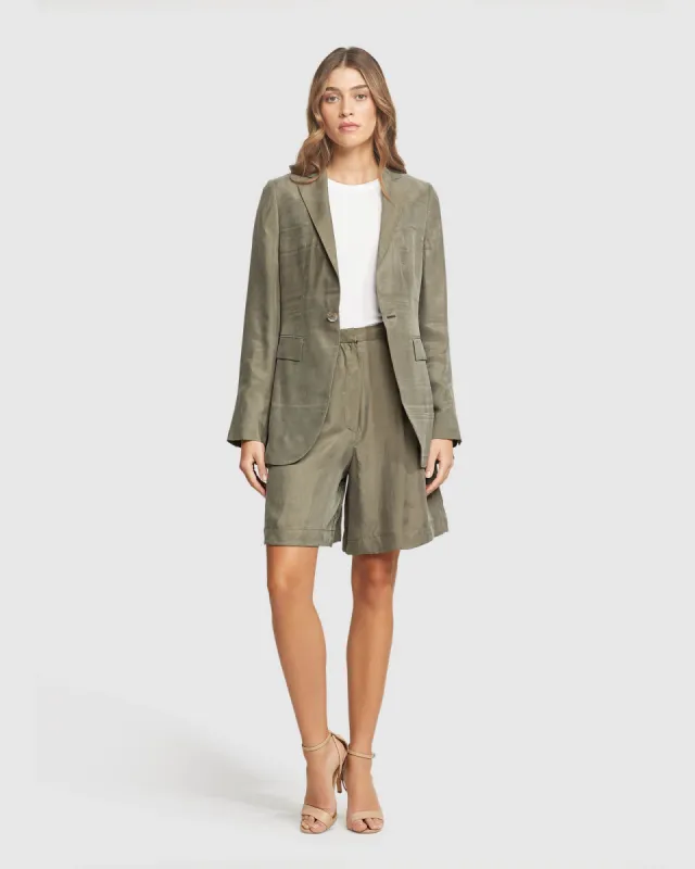 Lola Cupro Blend Blazer sold by Oxford Shop