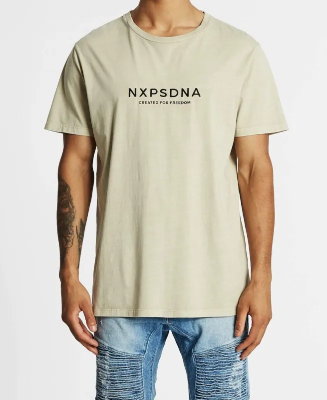 Remington Scoop Back T-Shirt Pigment Sand sold by Neverland
