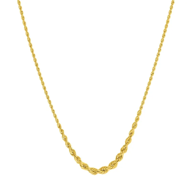 Graduated Rope Necklace sold by LINDSEY LEIGH JEWELRY