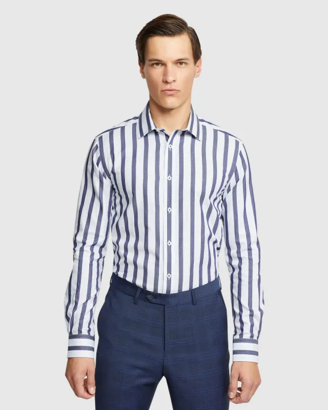 Beckton Striped Luxury Shirt sold by Oxford Shop
