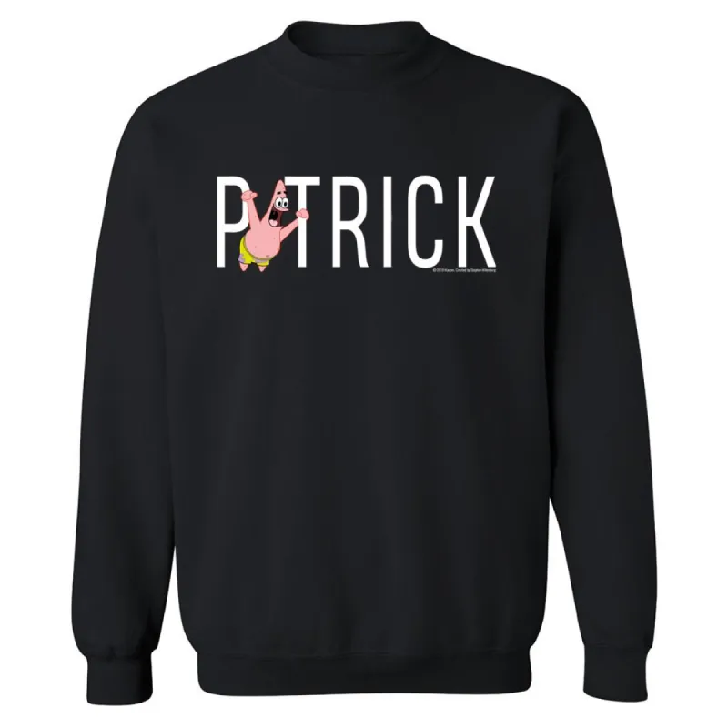 Patrick Name Play Crew Neck Sweatshirt sold by Paramount Shop
