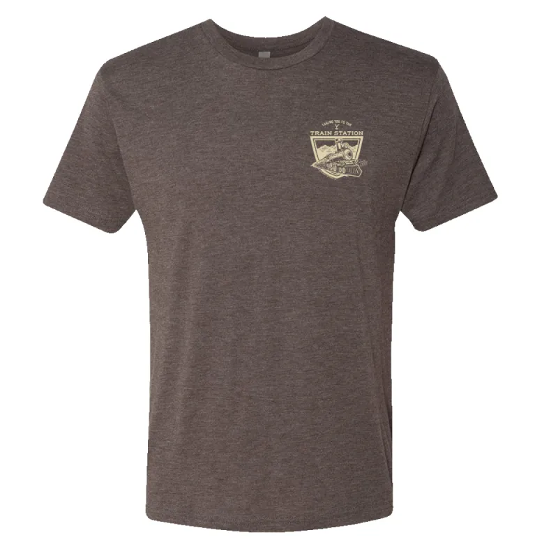 Yellowstone Taking You to the Train Station Men's Tri-Blend T-Shirt sold by Paramount Shop
