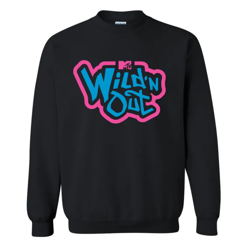 Wild 'N Out Neon Old School Adult Crew Neck Sweatshirt sold by Paramount Shop