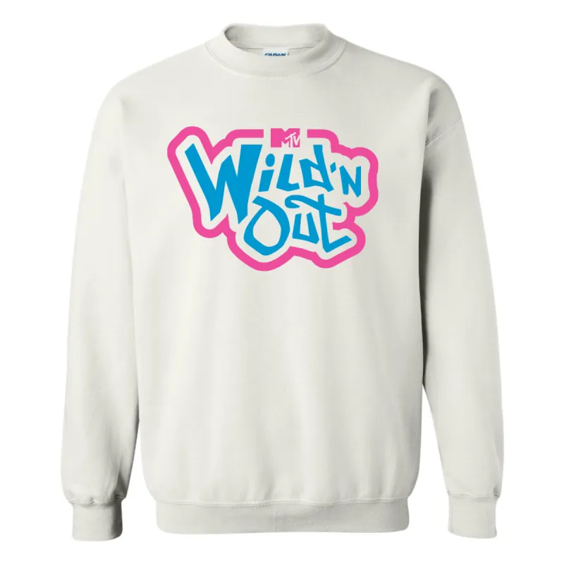 Wild 'N Out Neon New School Adult Crew Neck Sweatshirt sold by Paramount Shop