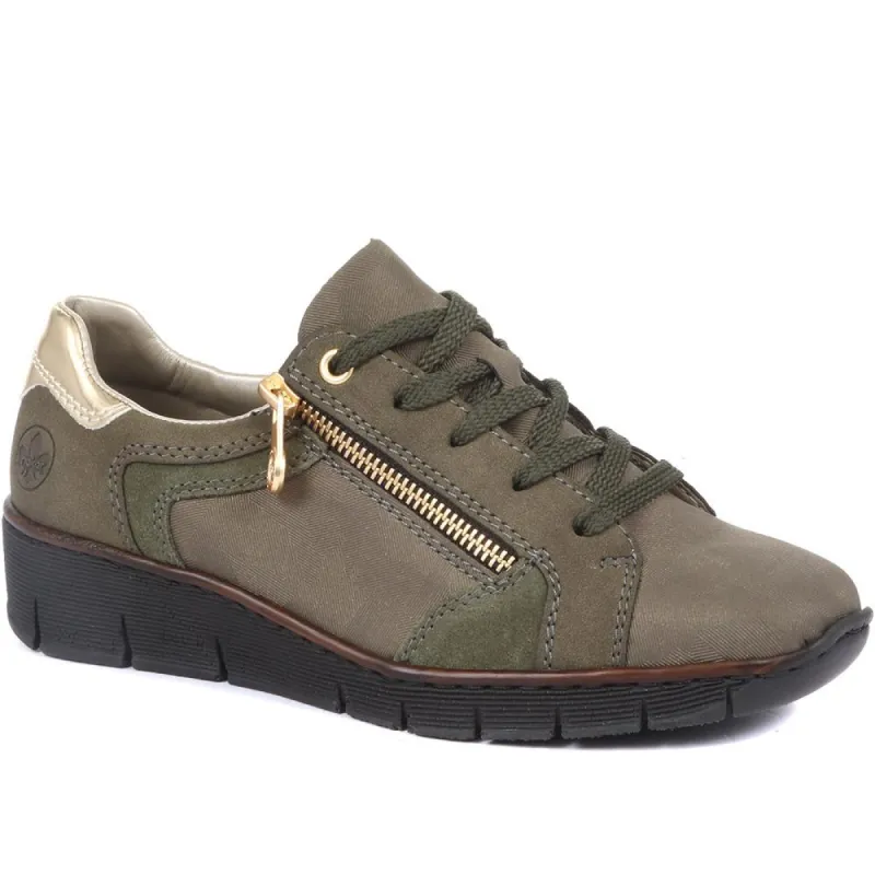 Leather Lace-Up Trainers - RKR34504 / 320 279 sold by Shoe-Shop