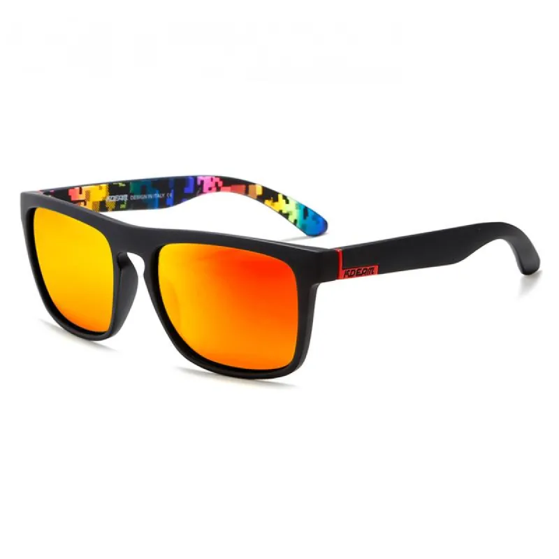 Men's Square Frame Polarized Outdoor Sunglasses 90536529Y sold by Manly