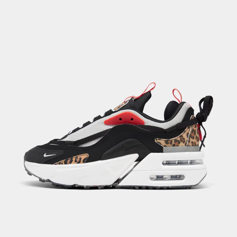 Nike Women's Air Max Furyosa Black / Light Bone - Habanero Red sold by JD Sports
